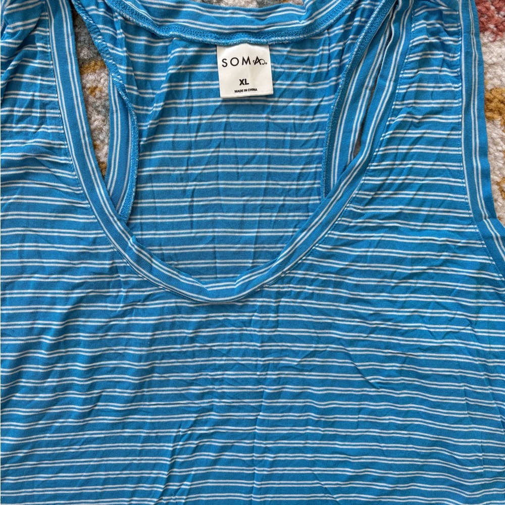 Soma Cool Nights Tank Sleep Shirt (Dress)